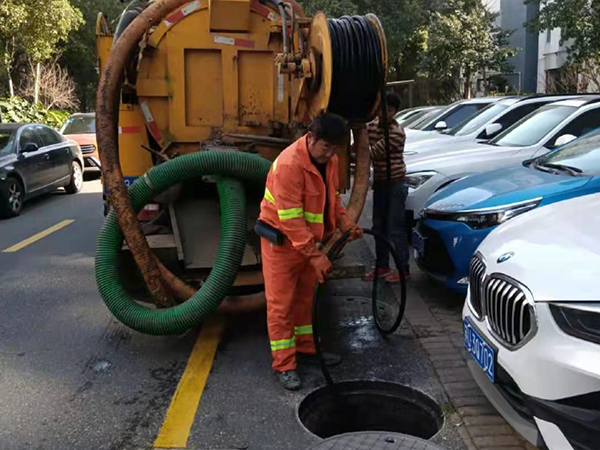 井冈山排污管道清淤